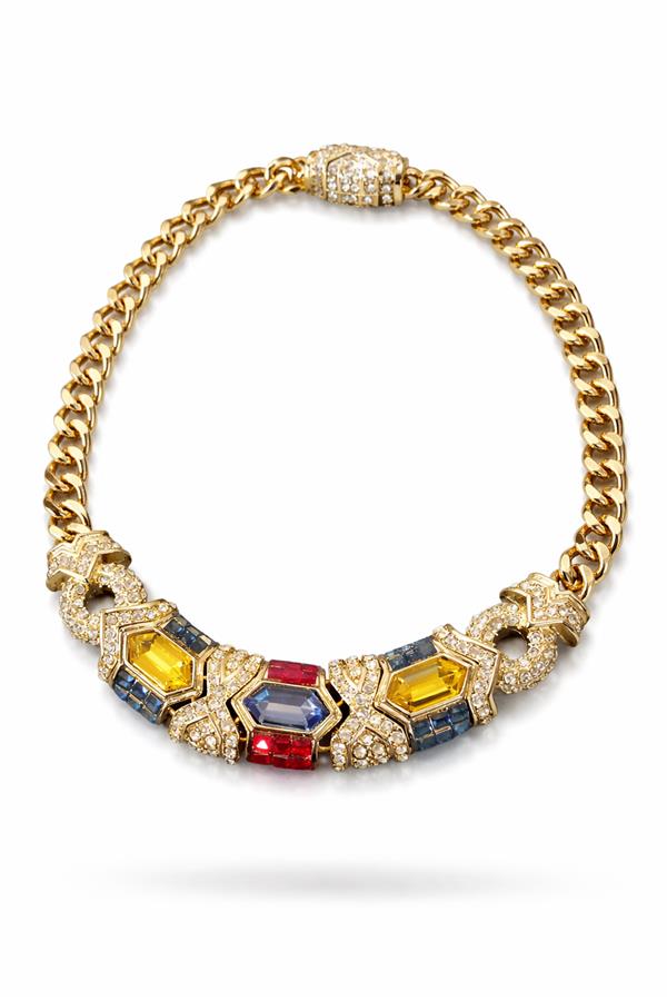 Layana Renkli Taşlı Lüks Kolye